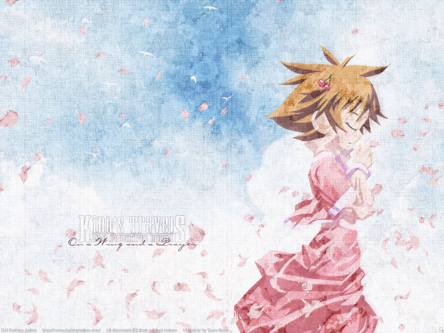 Pink dress woman flying cherry free wallpaper - medium preview image