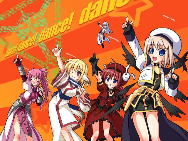 Anime girls red background speed free wallpaper - medium preview image