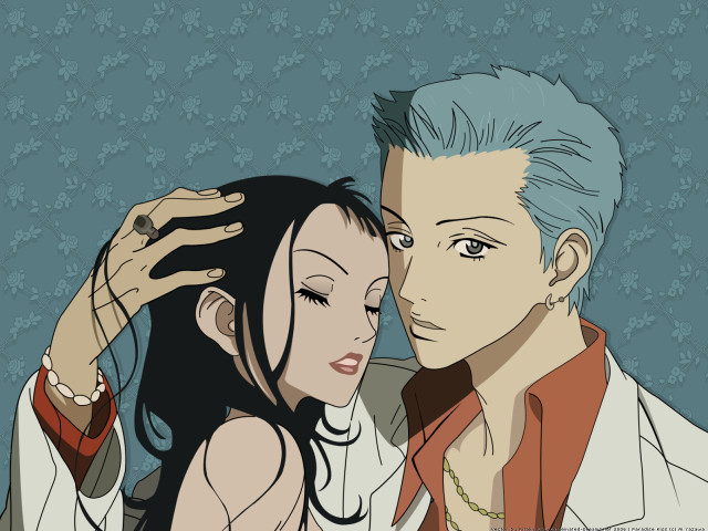 Man woman hug wind anime free wallpaper - medium preview image