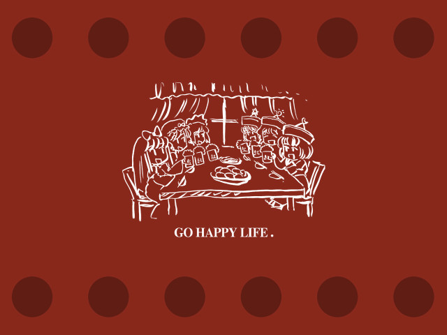 Group people table cake happy free wallpaper - medium preview image