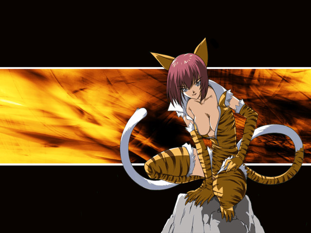 Eizan kikukawa tiger girl furry free wallpaper - medium preview image
