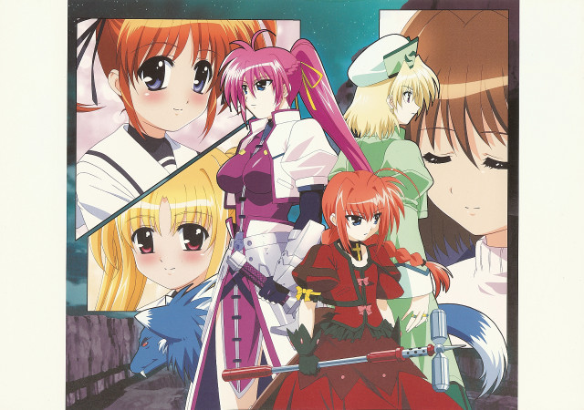 Anime group wolf ears magic free wallpaper - medium preview image