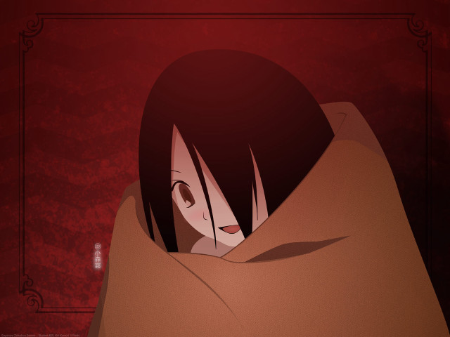 Woman blanket red walls ayako free wallpaper - medium preview image