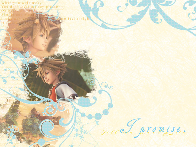 Anime couple blue swirl vanitas free wallpaper - medium preview image