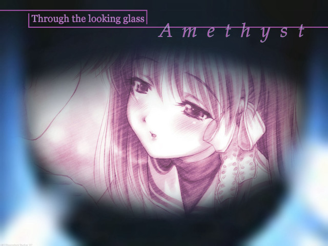 Girl longhair bowtie lookingatcamera anime free wallpaper - medium preview image