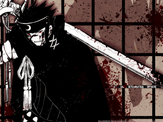 Blood sword man abstract poster free wallpaper - medium preview image
