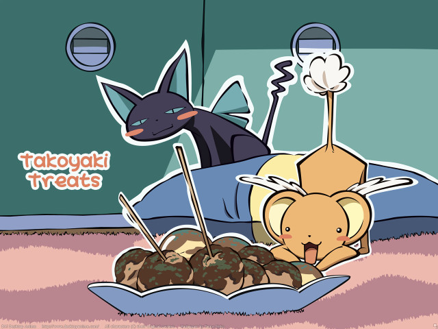 Happy cat dog bed rayonism free wallpaper - medium preview image