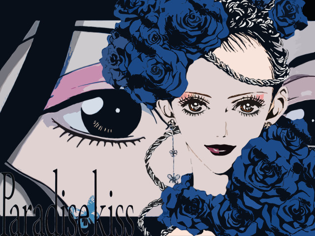 Blue roses woman bouquet tattoo free wallpaper for desktop - medium preview image