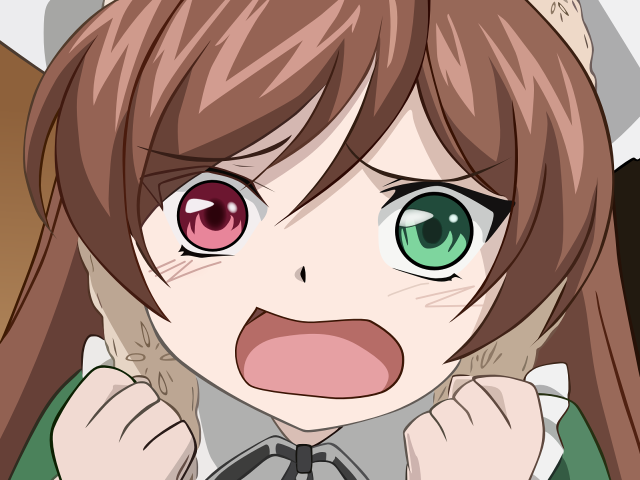 Girl greeneyes longhair purse makeface free wallpaper - medium preview image