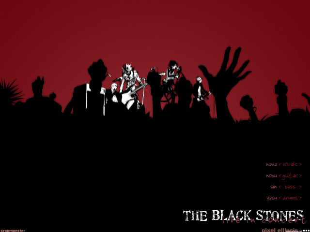 Black arts movement silhouette red free wallpaper - medium preview image