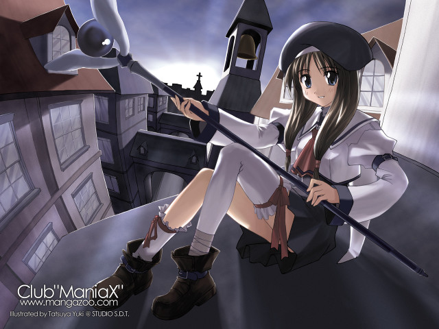 Pirate girl ledge sword ghost #2 free wallpaper - medium preview image