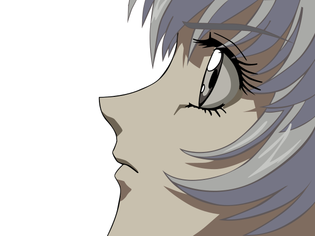 Alice prin anime closeup grey free wallpaper - medium preview image
