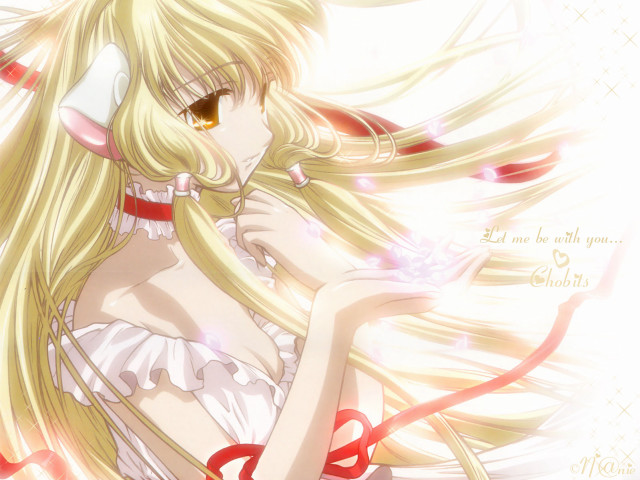 Blonde girl rococo anime robot free wallpaper - medium preview image
