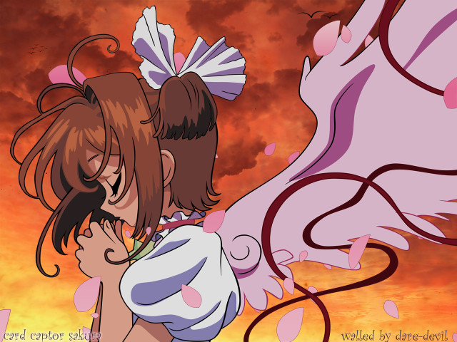 Girl bow pink dress kissing free wallpaper - medium preview image