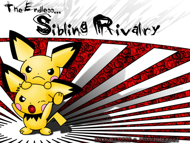 Pikachu red white flower thorns free wallpaper - medium preview image