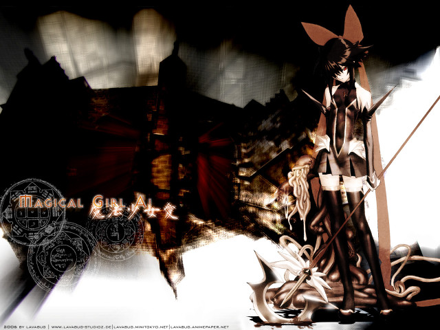 Gothic armor man city street free wallpaper - medium preview image