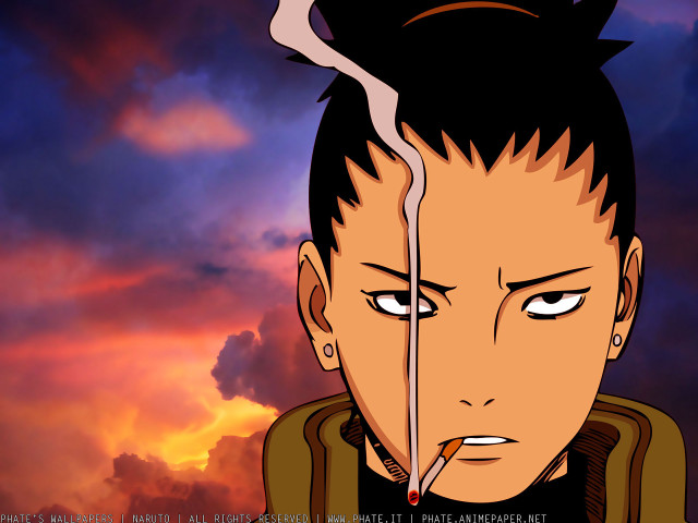 Man cigarette sunset clouds red free wallpaper - medium preview image