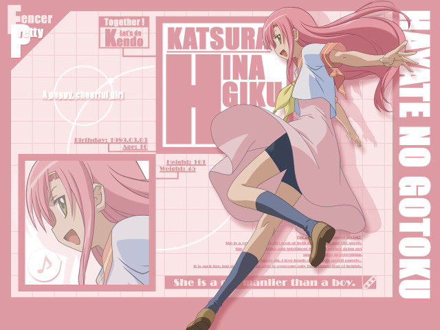 Pink girl flying kneehighs uniform free wallpaper - medium preview image