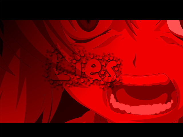 Girl mouth open word spelled free wallpaper - medium preview image