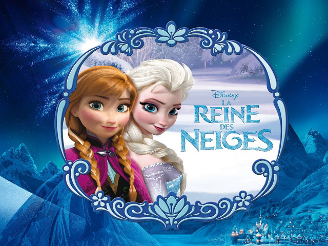 Frozen princess frozen princess frame free wallpaper - medium preview image