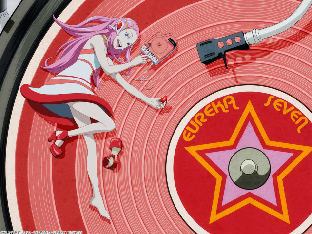 Cartoon character red record gun free wallpaper - medium preview image
