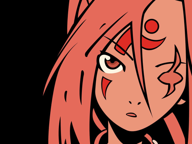 Sad redhair girl portrait lyco free wallpaper for desktop - medium preview image