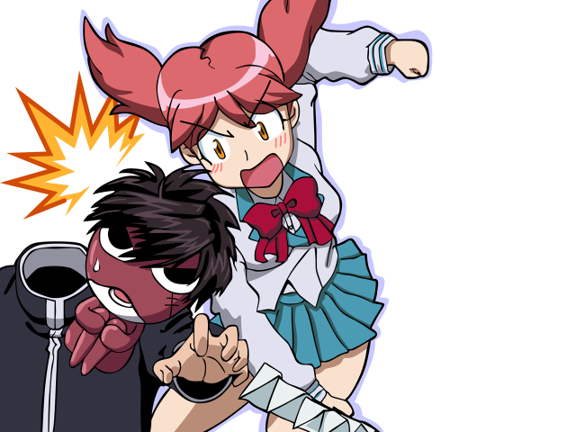 Cartoon characters arms microphone anime free wallpaper - medium preview image