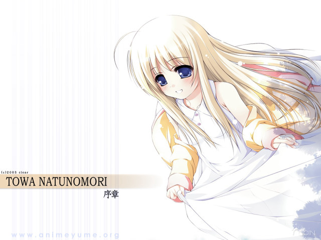Girl blonde blueeyes whitedress longhair free wallpaper - medium preview image