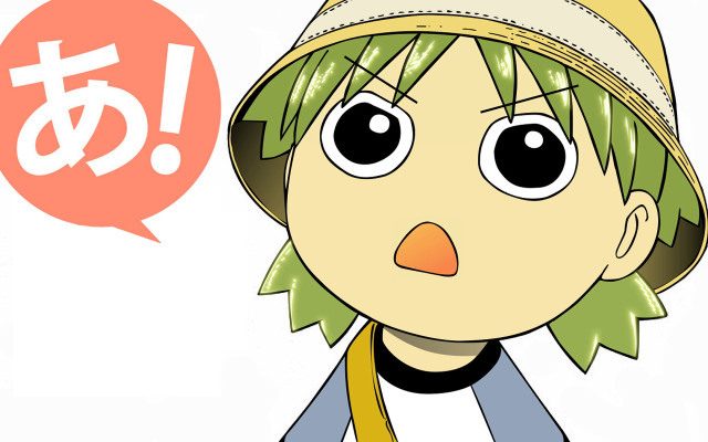 Cartoon hat yellow scarf japanese free wallpaper - medium preview image