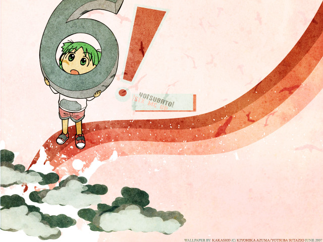 Aya goda anime girl green free wallpaper - medium preview image