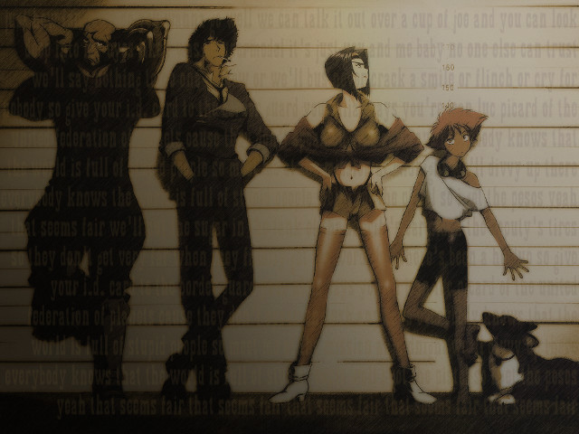 Group people dogs anime bauhaus free wallpaper - medium preview image