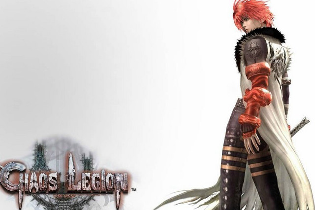 Red hair armor sword concept free wallpaper - medium preview image