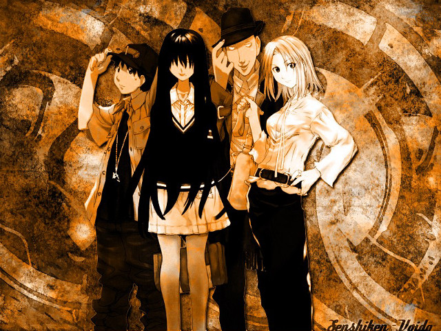 Anime group clock wall official free wallpaper - medium preview image