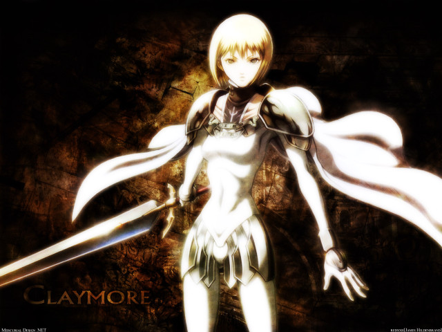 Woman sword white outfit gothic #2 free wallpaper - medium preview image