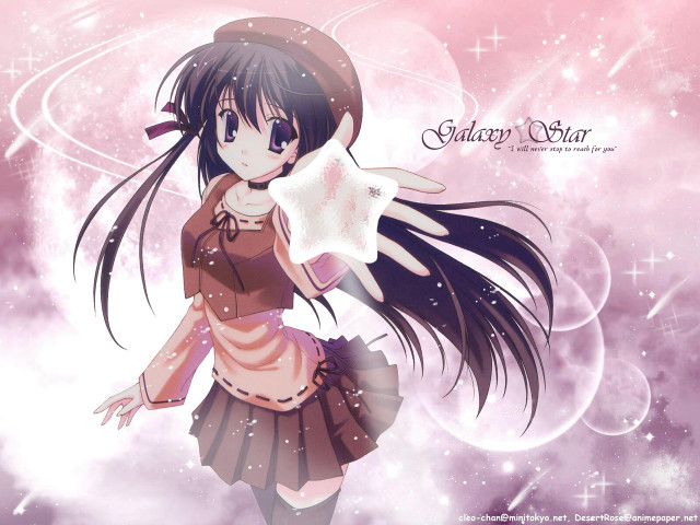 Girl long hair pillow star free wallpaper - medium preview image