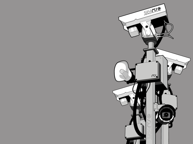 Camera pole gray background blackwhite free wallpaper - medium preview image