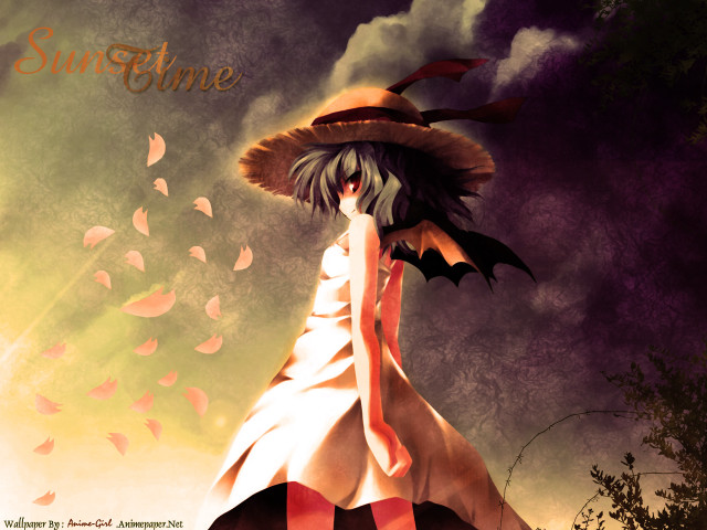 Alice gothic anime woman bat free wallpaper - medium preview image