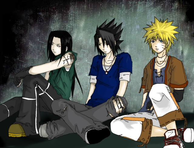 Anime characters gothic night star free wallpaper - medium preview image