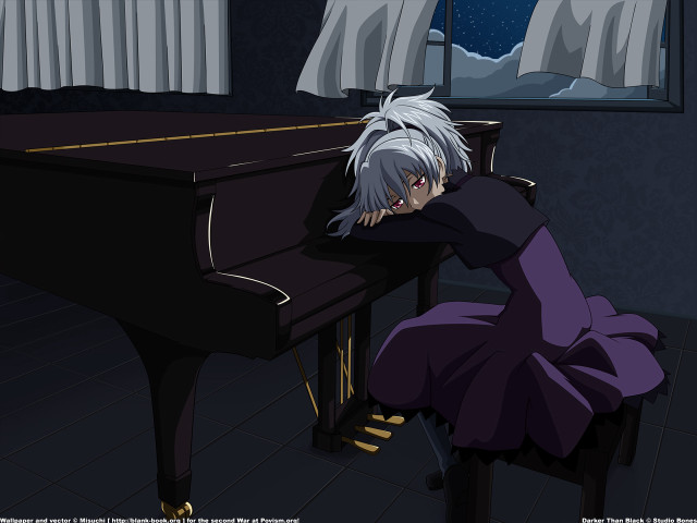 Gothic piano room night starry free wallpaper - medium preview image