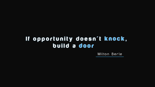 Quote black blue background design free wallpaper - medium preview image