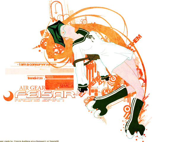 Woman skateboarding white shirt black free wallpaper - medium preview image