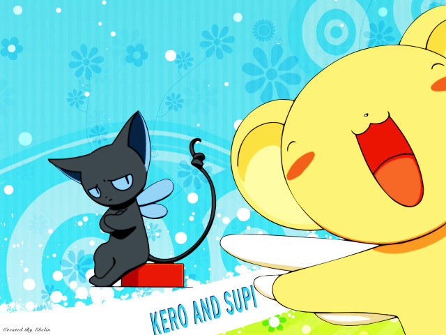 Cartoon cat teddy bear snow #2 free wallpaper - medium preview image