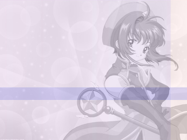 Girl sword hat purple background free wallpaper - medium preview image