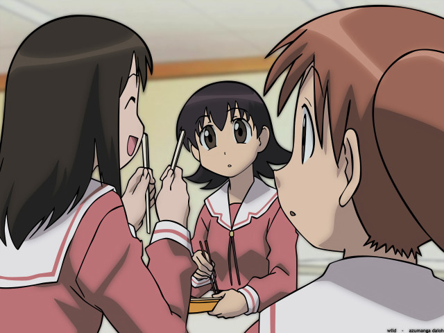 Girls brushing teeth mirror school free wallpaper - medium preview image