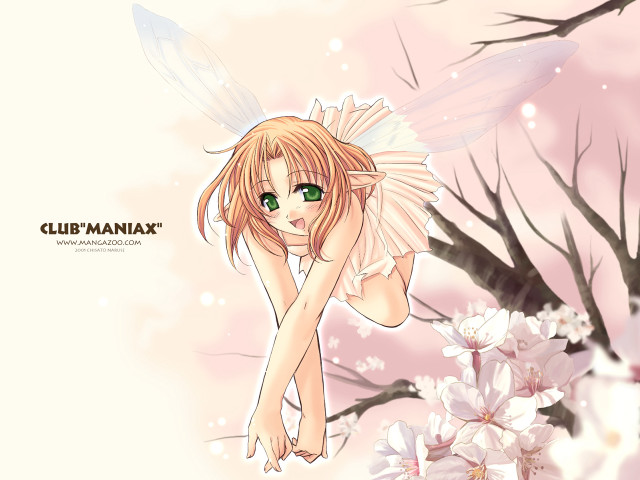 Girl green eyes pink dress free wallpaper - medium preview image