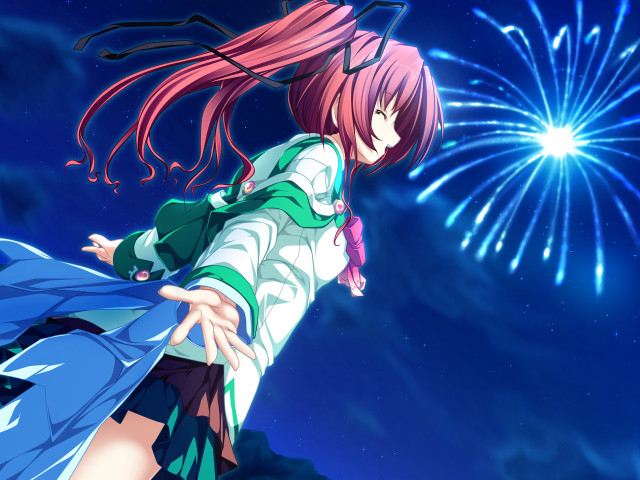 Girl long hair green shirt #2 free wallpaper - medium preview image