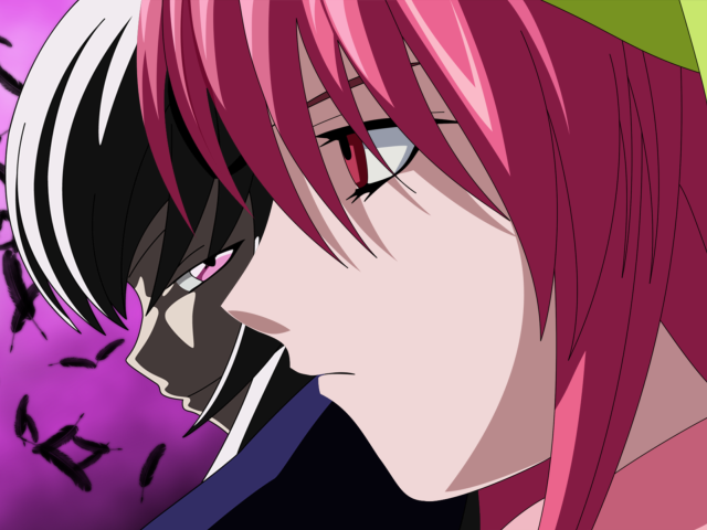 Pink hair green hat anime free wallpaper - medium preview image