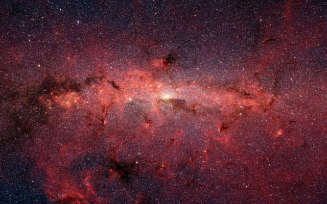 Large star cluster bright red #2 free wallpaper - medium preview image