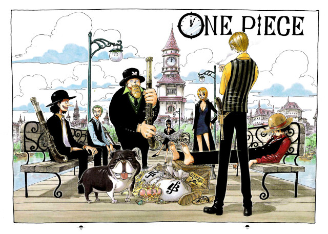 Group bench dog clock tower free wallpaper - medium preview image