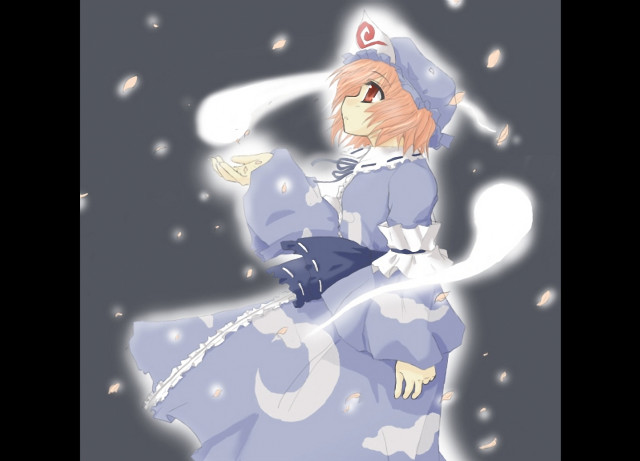 Alice blue dress hat snow free wallpaper - medium preview image